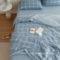 Cubierta de edredón de bordado 100% algodón 4pcs Conjuntos de cama